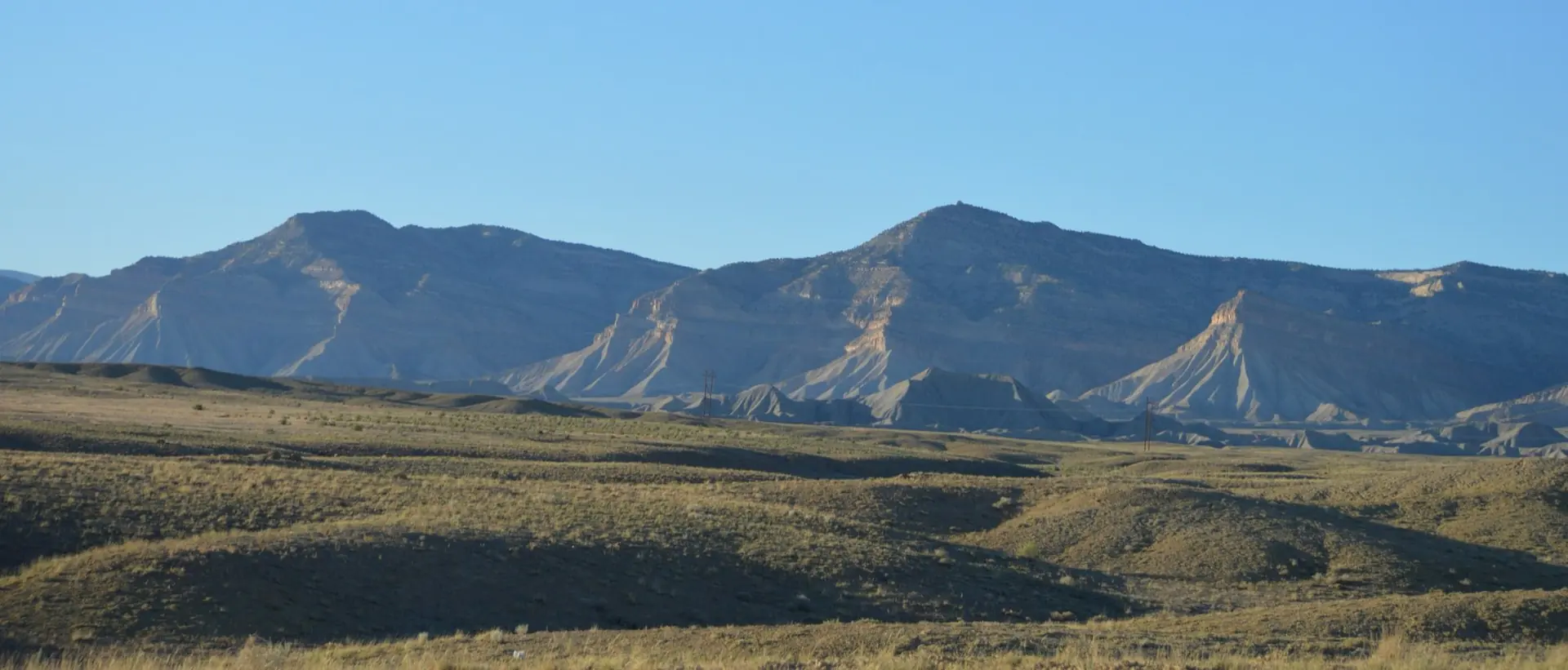 Grand Valley landscape near Orchard Mesa and Grand Junction